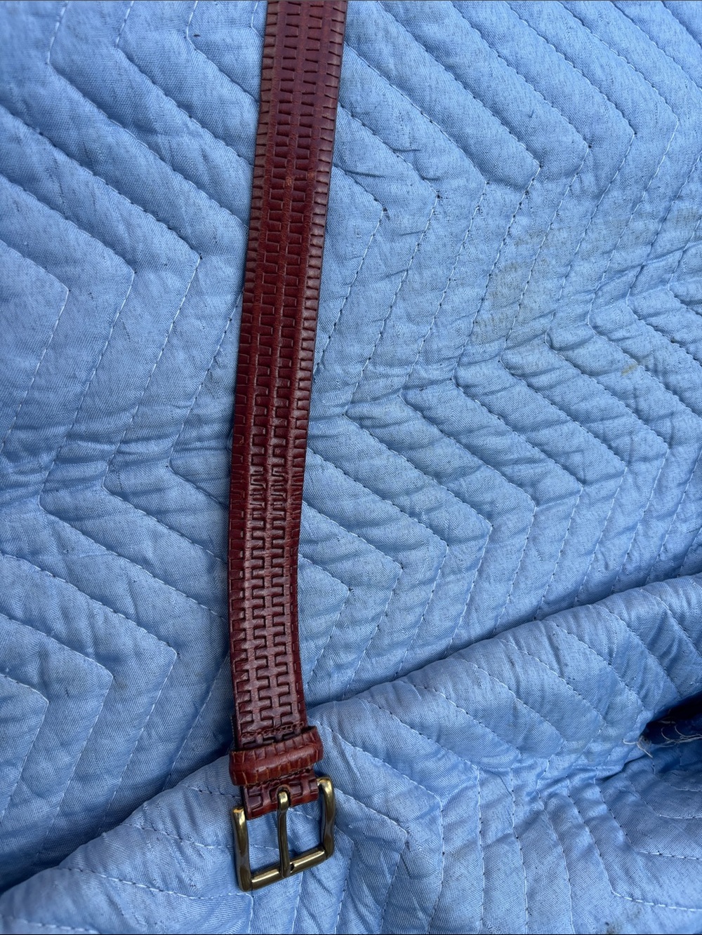 FootJoy Brown Leather Dress Belt Vintage. Size 40.